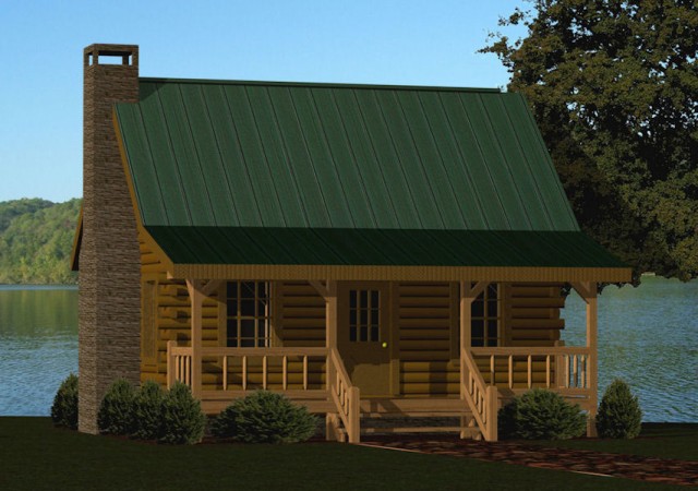 small hunting cabin floor plans